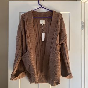 Gentle Fawn Cooper Cardigan in Heather Twig - sz xs
